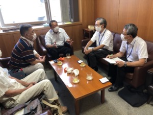福岡県庁訪問
